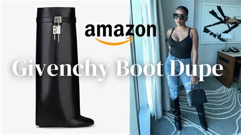 givenchy boot dupes|Givenchy shark lock boot dupe.